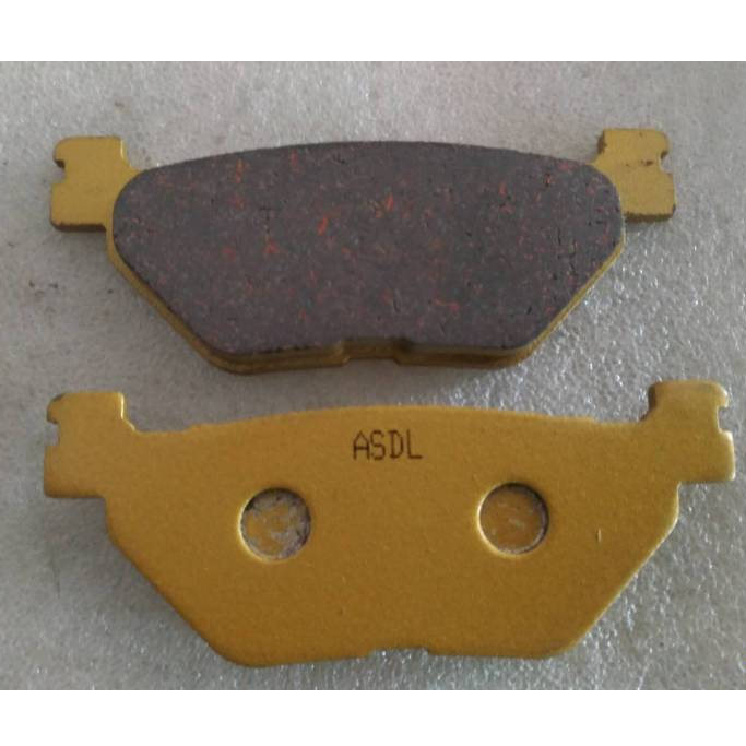 ผ้าเบรคหลัง ASDL No.268 YAMAHA CP250 '05-06 YP400 '04-13 TMAX500 '04-11