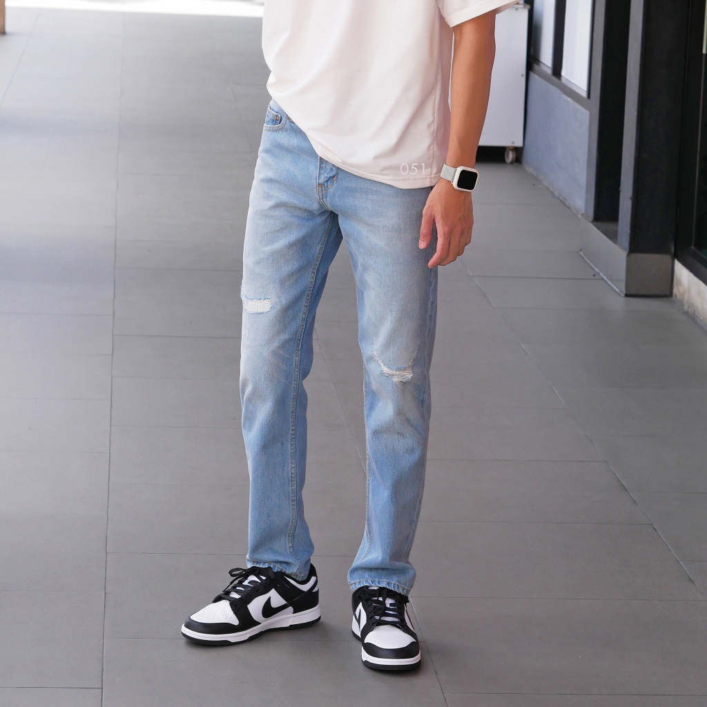 Slim Fit Jeans กางเกงยีนส์ทรงสลิม เข้ารูป NAMEW