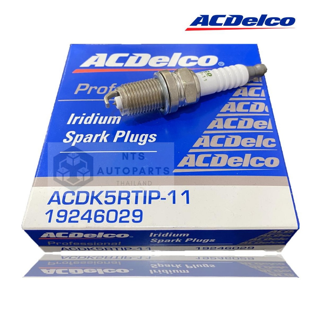[19246029] หัวเทียน อิริเดียม ACDK5RTIP-11 (อ้างอิง BKR5EYA-11 / K16RU-11 )_(ราคาต่อหัว) รุ่นรถในรายละเอียด แท้ACDelco