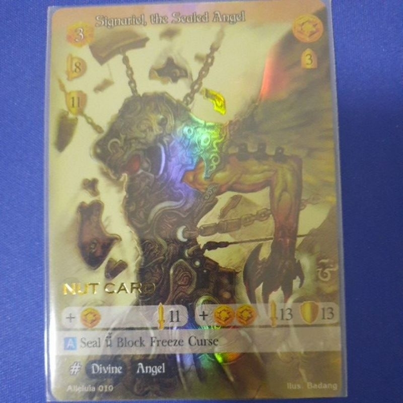 Signariel, the Sealed Angel ( Foil / Stamp "NUT CARD" )