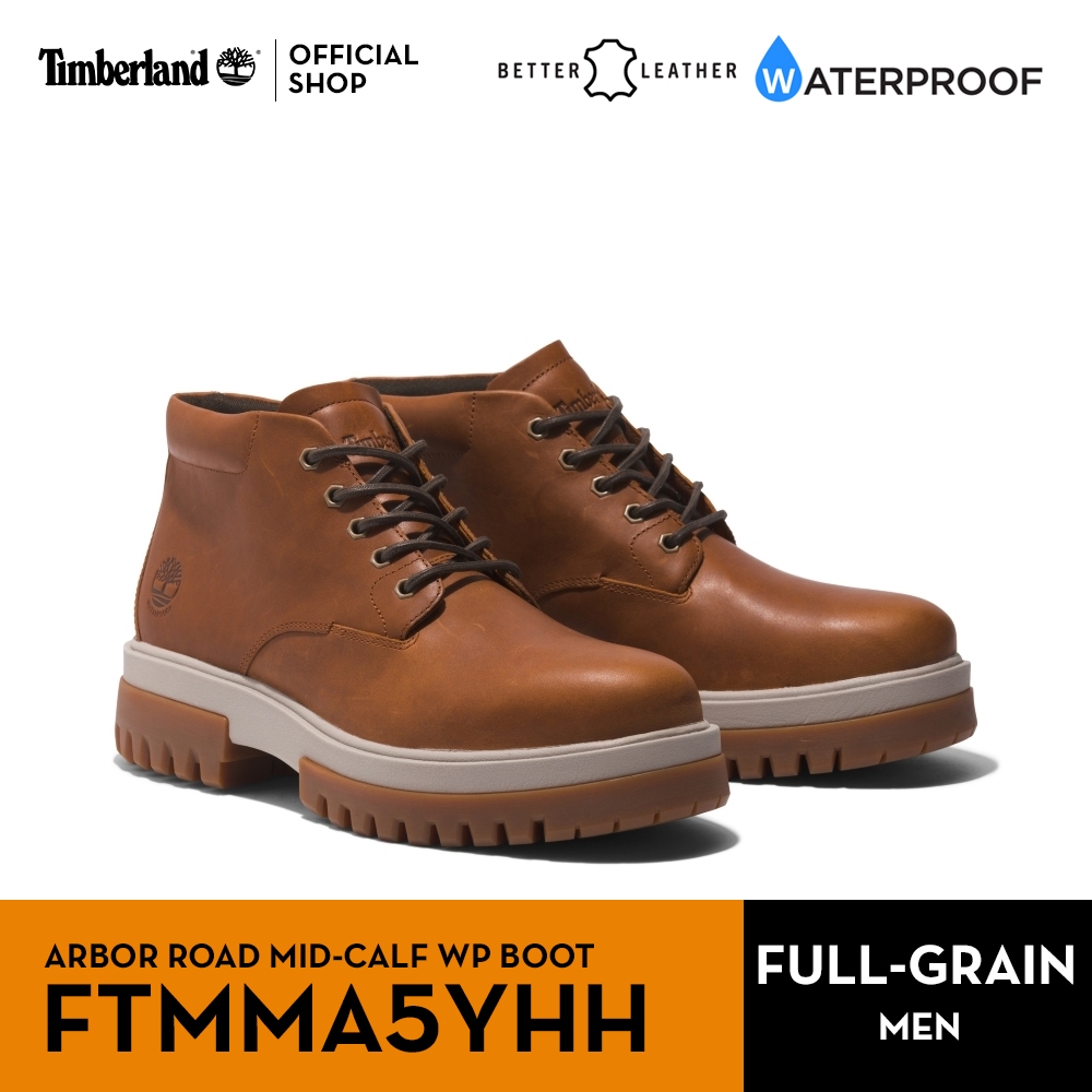 Timberland Men’s Arbor Road Mid-calf Waterproof Chukka รองเท้าผู้ชาย (FTMMA5YHH)