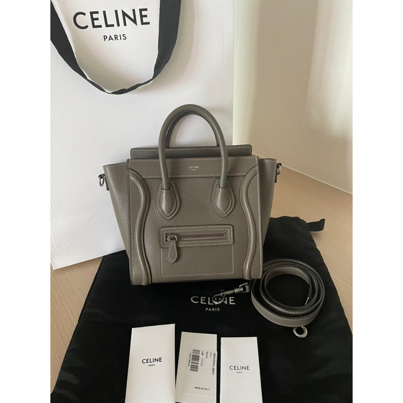 Celine luggage size nano Y.20 souris