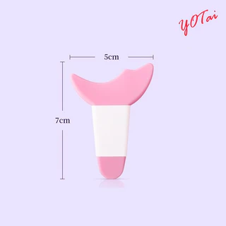 YOTAI แผ่นกั้นอายไลเนอร์ แผ่นกั้นขนตา แผ่นมาสคาร่าคิ้ว ซิลิโคน แต่งตาเครื่องมือเสริม มาสคาร่า แอพพลิเคเตอร์ ใช้ซ้ําได้
