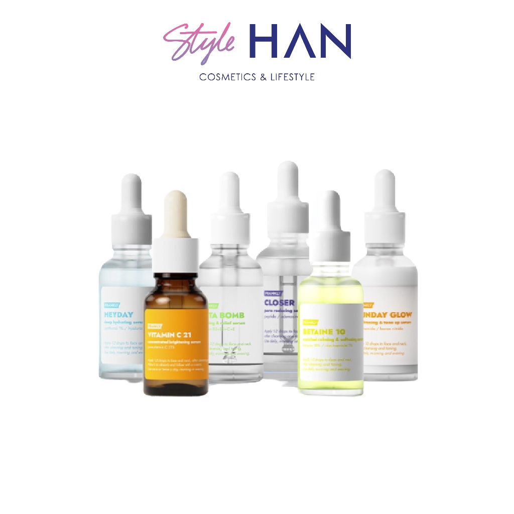 Frankly Serum 30ml. เซรั่มบำรุงผิวหน้าอัดแน่นเข้มข้น