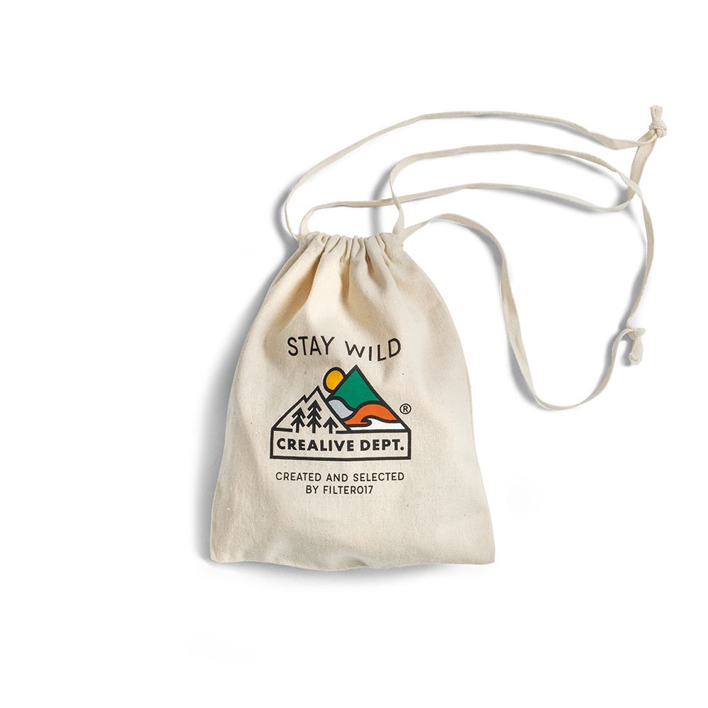 CREATIVE DEPT. Mountain Peak Logo Drawstring