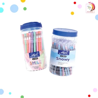 Elfen (เอลเฟ่น) ปากกาลูกลื่น ปากกา รุ่น Liso ลิโซ่ ขนาด 0.5 มม. ( 50 ด้าม / กระปุก )