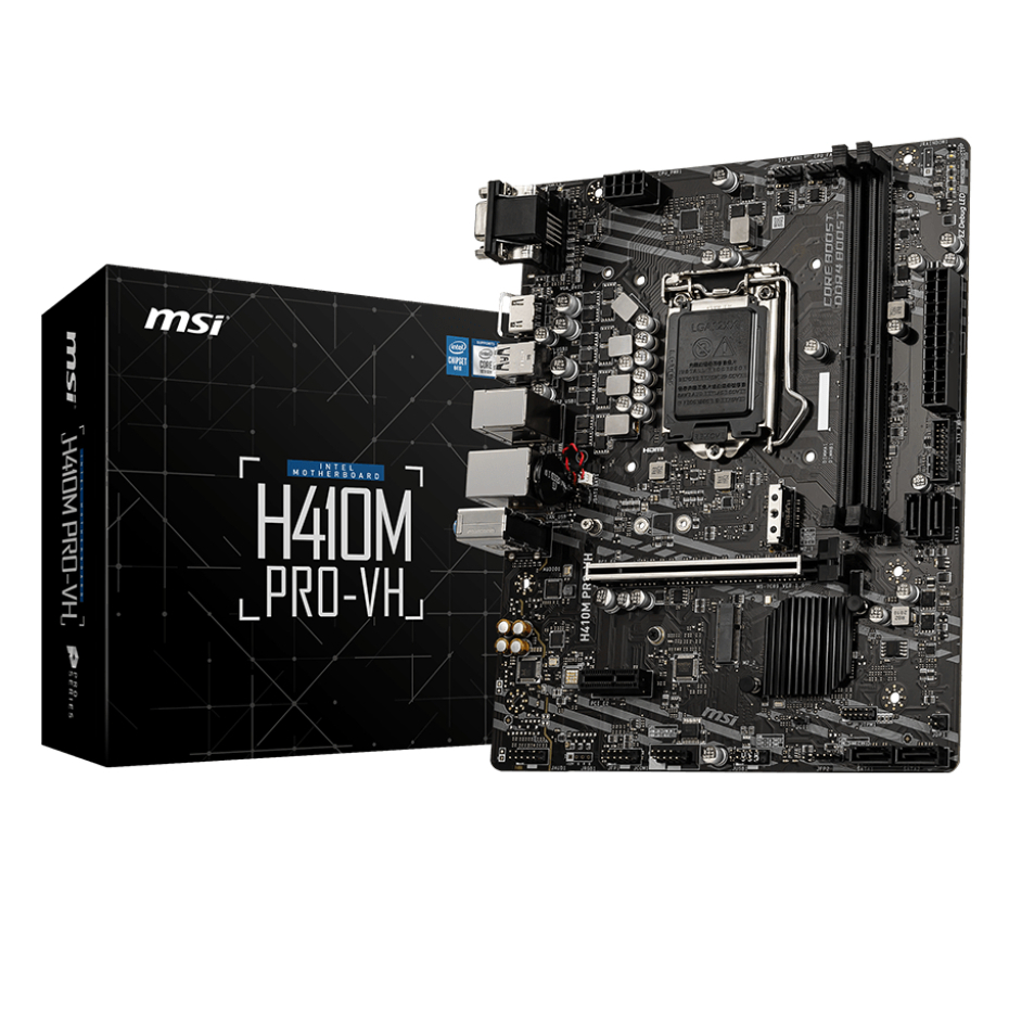 เมนบอร์ด H410M เจน10 มือสอง สภาพดี