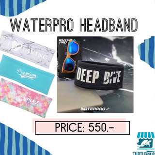 waterpro headband 2m ผ้าคาดผมสำหรับดำน้ำ เก็บผม ช่วยทำให้ใส่…