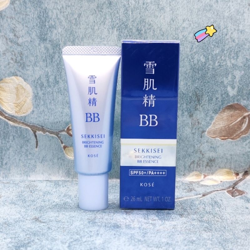 สินค้าพร้อมส่งของแท้ KOSE SEKKISEI Brightening BB Essence 26 ML. (30 g.)บีบีเนื้อบางเบาสูตรใหม่