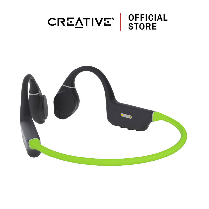 CREATIVE หูฟัง Outlier Free+ (GREEN) หูฟัง Bone Conduction หูฟังบลูทูธไร้สาย กันน้ำ IPX5