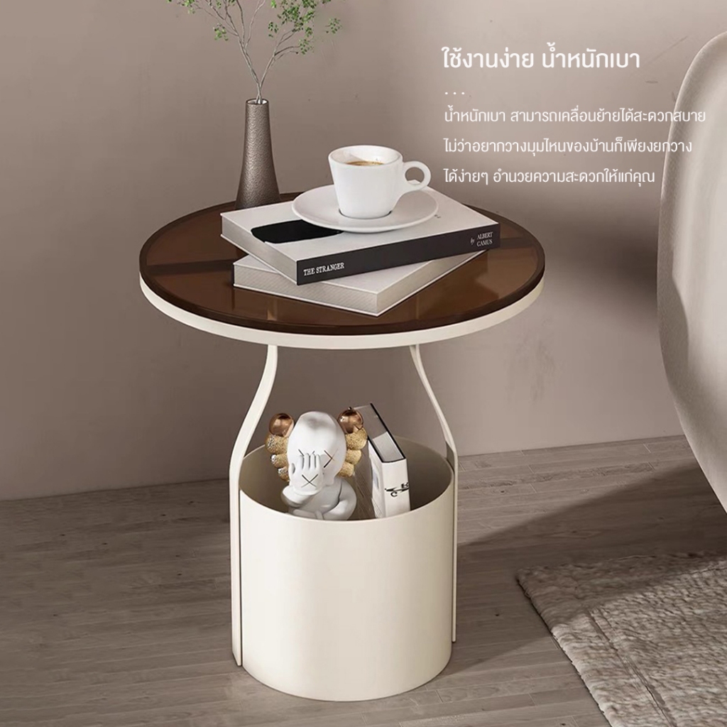โต๊ะวางของสไตล์นอร์ดิก รุ่น DD-2 รูปทรงทันสมัย ตกแต่งร้าน ห้องนั่งเล่นได้ ราคา ถูกที่สุด ดีลบีเคเค แกลเลอรีภาพที่ 4