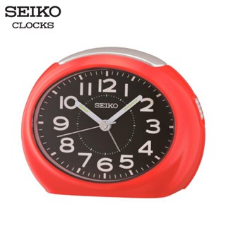 SEIKO CLOCKS นาฬิกาปลุก รุ่น QHE193R ขนาด 3.46 x 4.4 นิ้ว