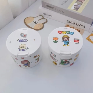 สติกเกอร์ PVC ลายการ์ตูนน่ารัก สําหรับติดตกแต่ง จํานวน 25 ชิ้น