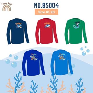 Summer Story เสื้อว่ายน้ำเด็ก แขนยาว กันยูวี สกรีนลาย รุ่น 8…