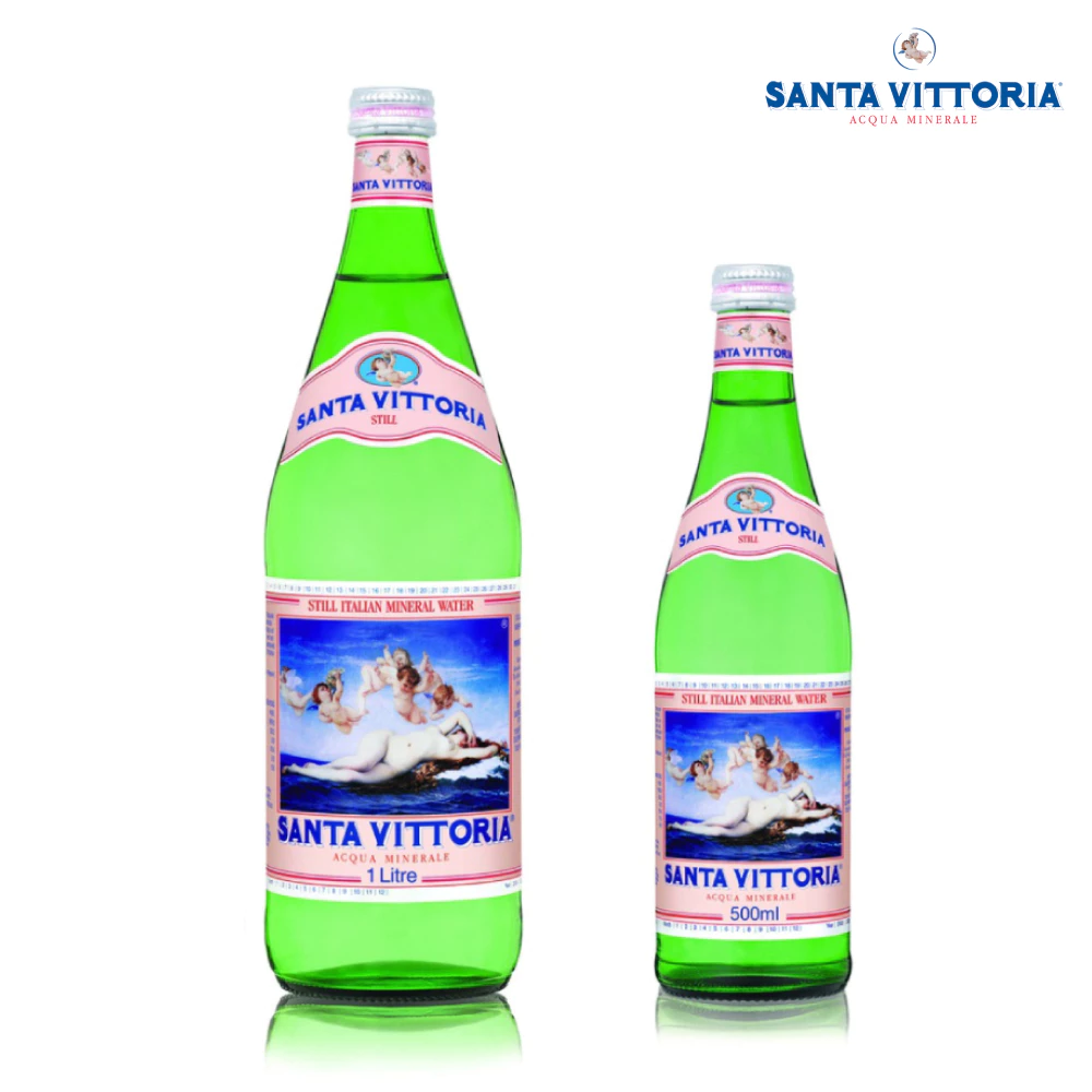 Santa Vittoria Mineral Water Still 500ml/1000ml ซานต้า วิททอเรีย น้ำแร่ธรรมชาติไม่มีฟอง