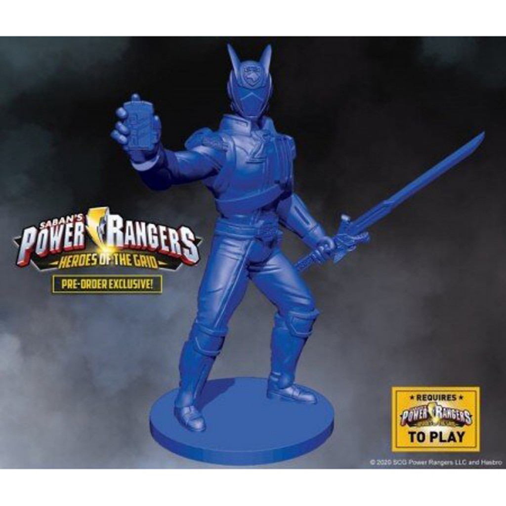 Power Rangers: Heroes of the Grid – Shadow Ranger Promo Figure