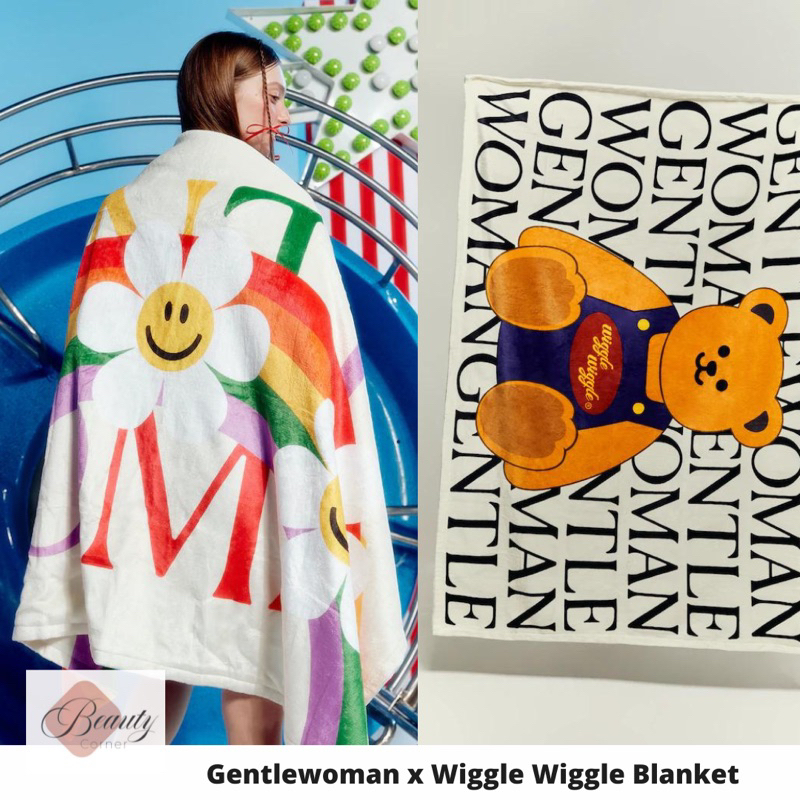 [พร้อมส่ง] ผ้าห่ม Gentlewoman x Wiggle Wiggle Blanket