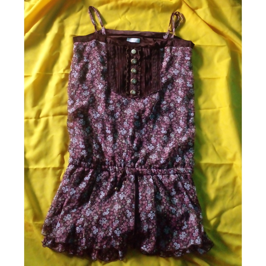 มือสอง💐จั๊มแฟรี่ดอกไม้แบรนด์Lizlisa