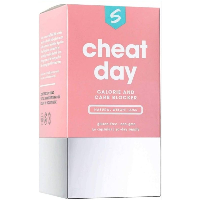 ✨️พร้อมส่ง✨️Cheat Day Calorie & Carb Blocker, 30 Count (1-Month Supply)