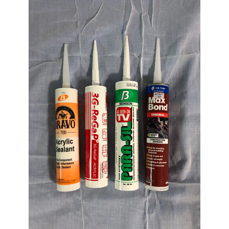 กาวอะคริลิค (สีขาว / สีดำ) ยี่ห้อ BRAVO 700 / 3G-ReGaP