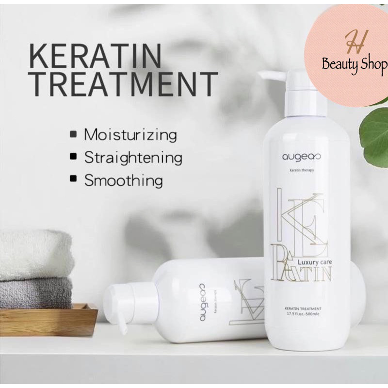 Augeas keratin treatment 500ml.เคราตินจากโปรตีนธรรมชาติ