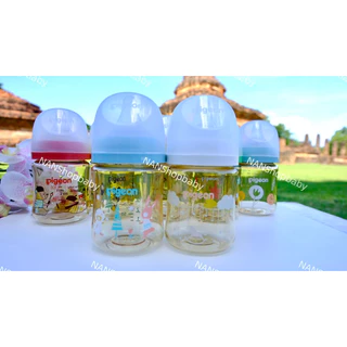 ร้านค้าส่งในประเทศไทย(1ขวด) รุ่นใหม่New สเกลMLไม่บอกออนซ์❌ขวดนมคอกว้างสีชาของนำเข้า5-8 ออนซ์