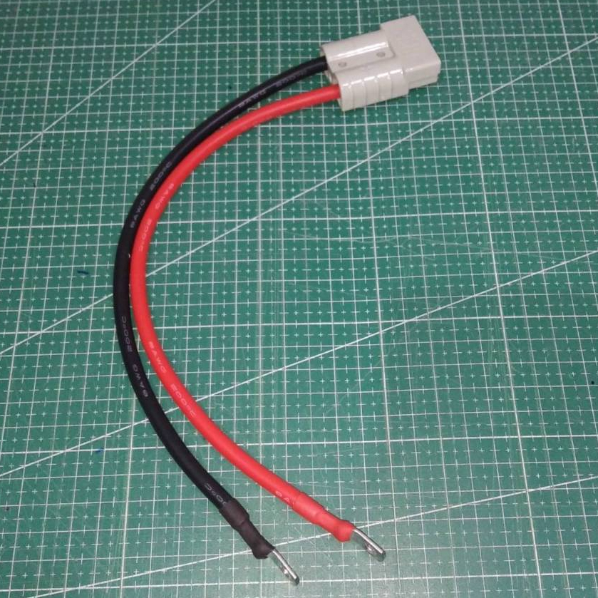 สายเชื่อมต่อแบตเตอรี Anderson plug พร้อมสายไฟซิลิโคน 10AWG 8AWG 4AWG 6AWG หางปลายุโรป SC10-6 SC10-8 SC16-8 SC25-8
