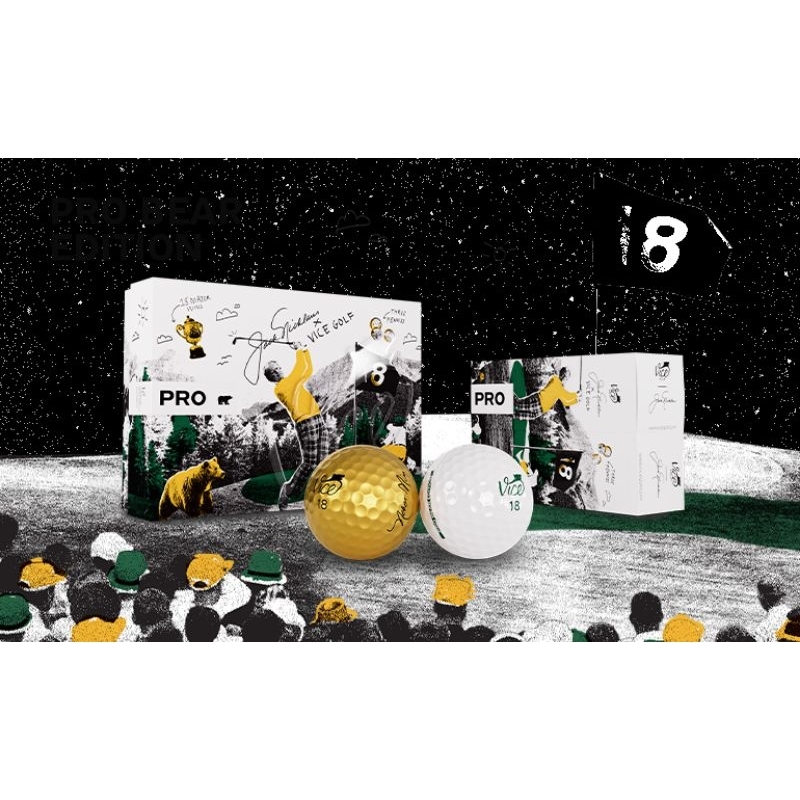 ลูกกอล์ฟ Vice Golf X Jack Nicklaus Special Limited Pro Bear Edition