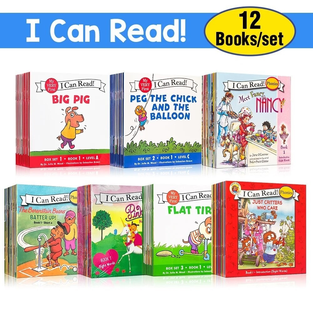 📔I Can Read Series Story : Mini book  หน้งสือหัดอ่านภาษาอังกฤษ เนื้อหาเข้าใจง่าย สนุก สำหรับเด็กที่เริ่มมีพื้นฐานการอ่าน