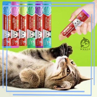 ขนมแมวเลีย​ ขนาด16กรัม รสชาติอร่อยถูกใจน้องเหมียว ชอบมาก ขนมแมวเลีย​รสชาติอร่อยถูก แมวเลียมีโอ อาหารแมวเลีย รสไก่ / ปลาค