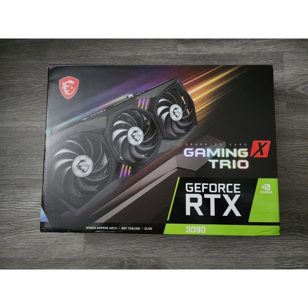 MSI GeForce RTX 3090 GAMING X TRIO 24GB GDDR6X Graphics Card