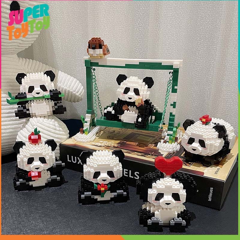 ต่อเลโก้ เลโก้จิ๋ว ของเล่นตัวต่อเลโก้ เลโก้นาโน NanoBlock ของเล่นเสริมพัฒนาการเด็ก DIY ของเล่นเด็ก