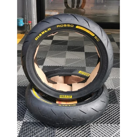 ยางPirelli Diablo Rosso Scooter SC F.120/70-15 R.140/70-14 - FORZA300-350 / ADV 350 / X-MAX300