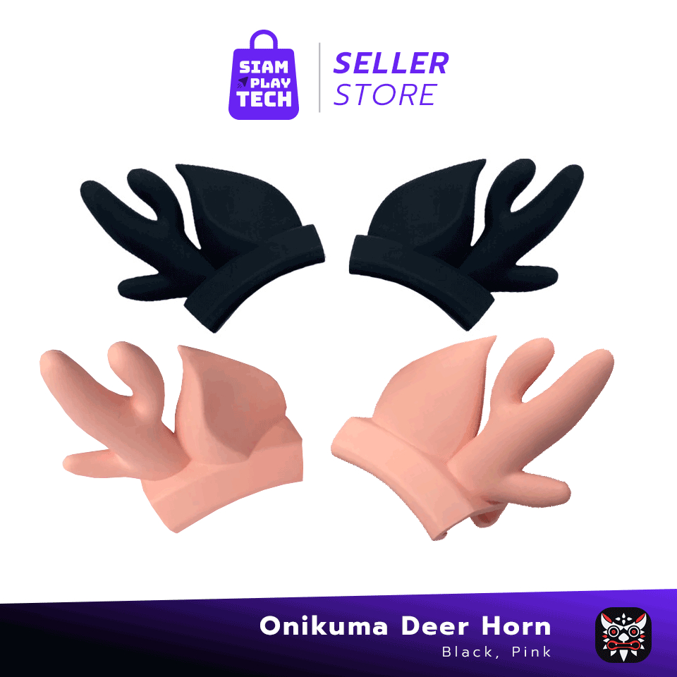 ONIKUMA Deer Horn for Headset หูกวางสำหรับตกแต่งหูฟังรุ่น Onikuma K9