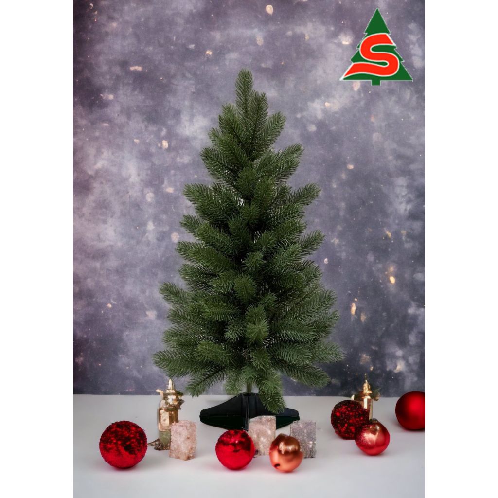 ต้นคริสมาสกิ่งพลาสติกสีเขียวเข้ม 2-3 ฟุต (60-90 ซม.) Christmas Tree Dark Green 2-3F (60-90 CM)