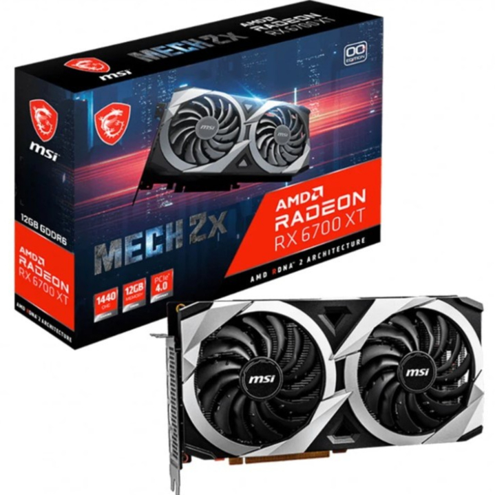 MSI RX6700 XT MECH 2X OC 12GB DDR6