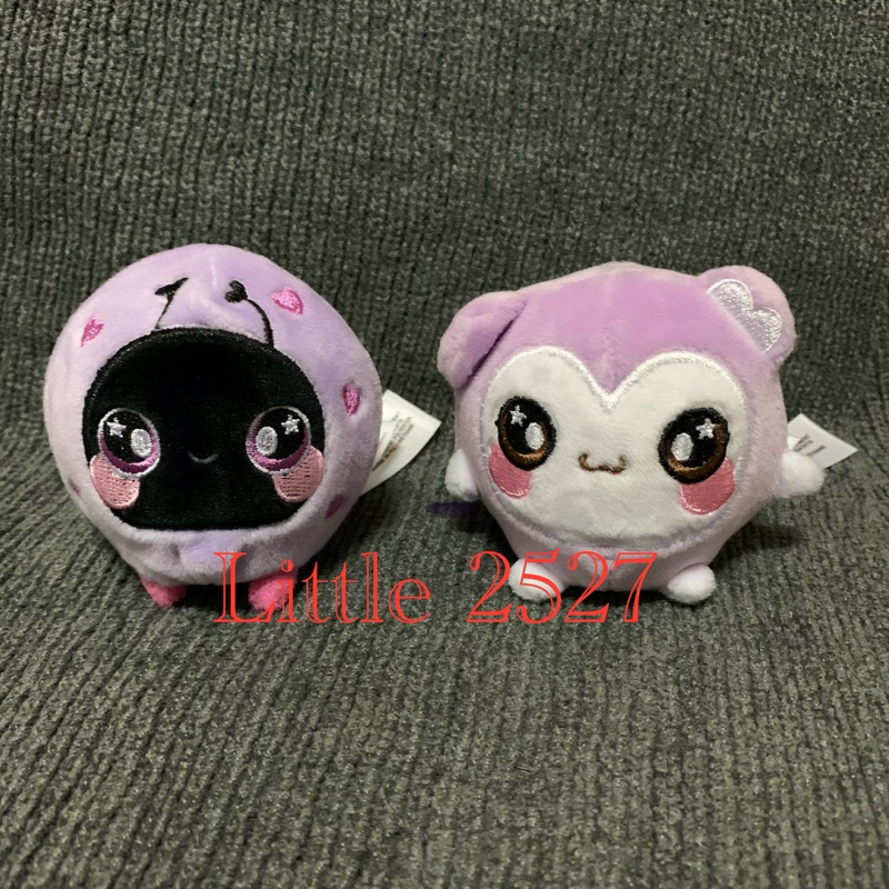 Squeezamals Purple Monkey , Squeezamals Liz the Ladybug (สูง2นิ้ว)