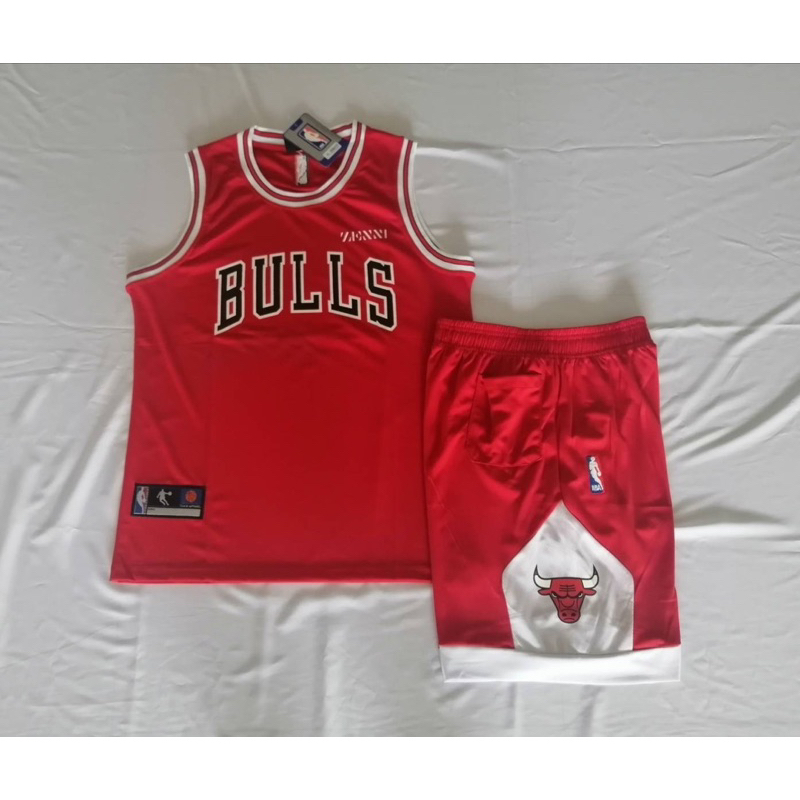 เสื้อบาส ชุดบาส งานNBA ชุดบาสทีมBULLS พร้อมจัดส่ง