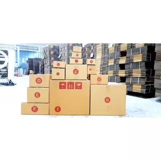 10 ใบ เบอร์ i หนา 3 ชั้น กล่องไปรษณีย์