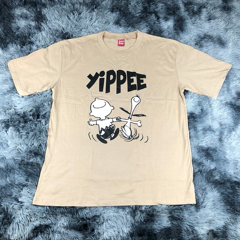 ลายyippeeเสื้อoversize