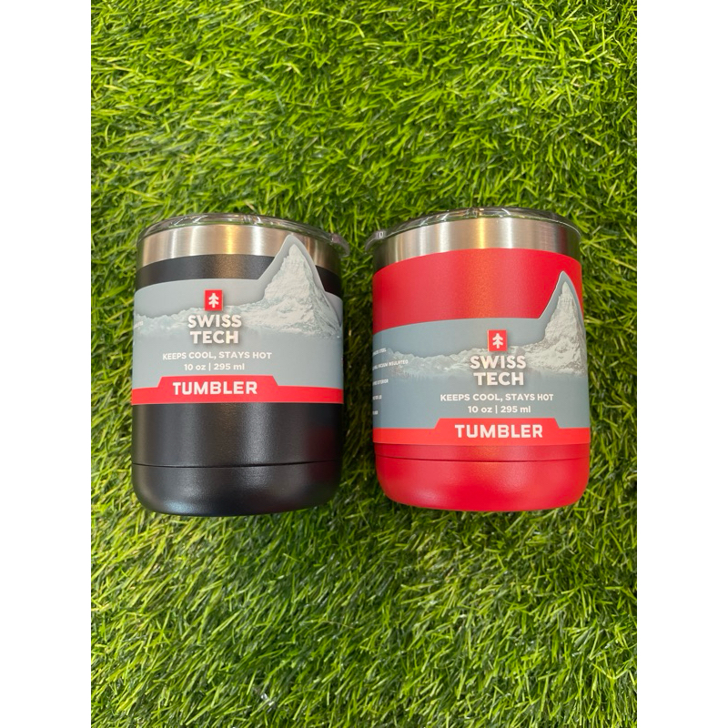 ของแท้พร้อมส่ง แก้วสแตนเลสเก็บความเย็น-ร้อน SWISS TECH 10oz