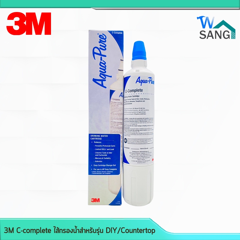 ไส้กรอง3M C-completeน้ำสำหรับรุ่น DIY/Countertop@wsang