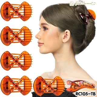 หนีบRC105 6ชิ้น (1แพ็คมี 6ชิ้น) กิ๊บหนีบผม หนีบผมอาบน้ำ เครื่องประดับผม กิ๊บติดผม หวีแปรง ยางรัดผม