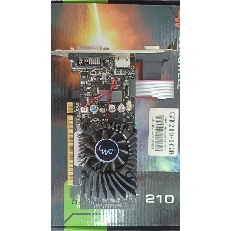 การ์ดจอ GT210 มือสอง สภาพดี