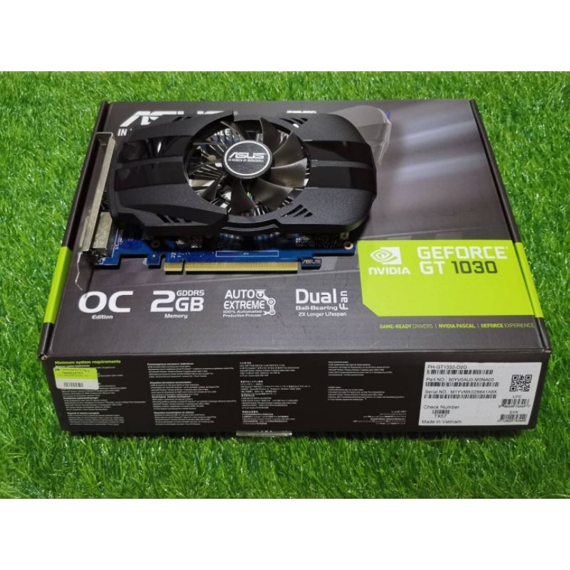 การ์ดจอ GT 1030 OC edition 2GB GDDR5 ASUS VGA