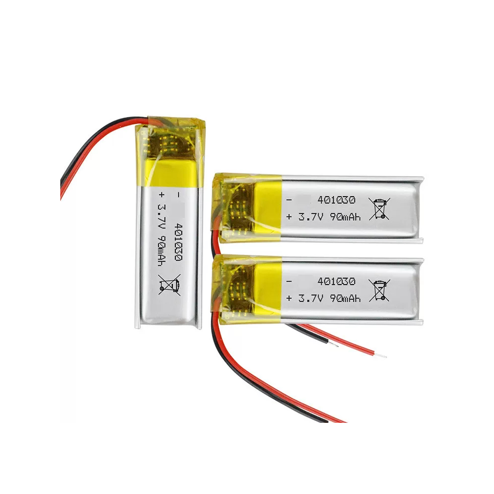 401030 3.7V 90mAh Battery แบตเตอรี่ แบตหูฟังบลูทูธ bluetooth