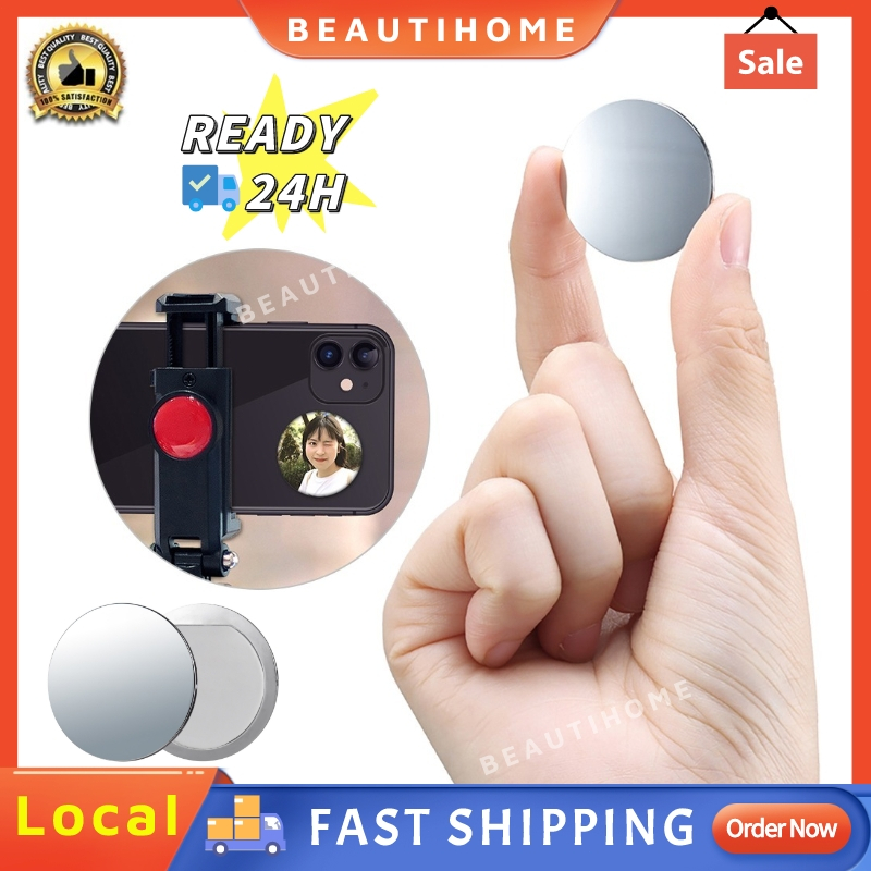 ราคาต่ำสุดๆ กระจกเซลฟี่ Vlog อุปกรณ์เสริม สําหรับสมาร์ทโฟน iPhone Samsung Photo Video Selfie Vlog