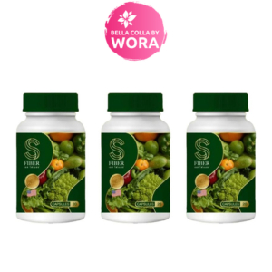 [3 กระปุก] S Fiber เอส ไฟเบอร์ ผลิตภัณฑ์อาหารเสริม แบรนด์แจ่มใส [20 แคปซูล/กระปุก]