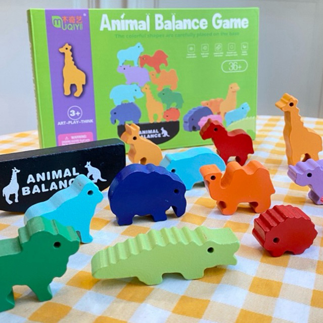 B15 Animal Balance วางแผนวางเรียงสัตว์ไม่ให้ล้ม สนุกมากกก