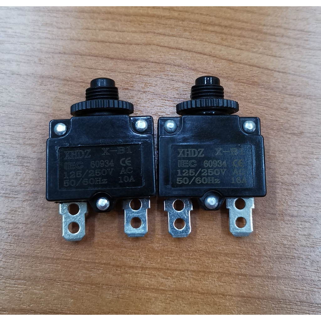 เบรคเกอร์รีเช็ต X-B1 10A 16A Resettable Circuit Breaker